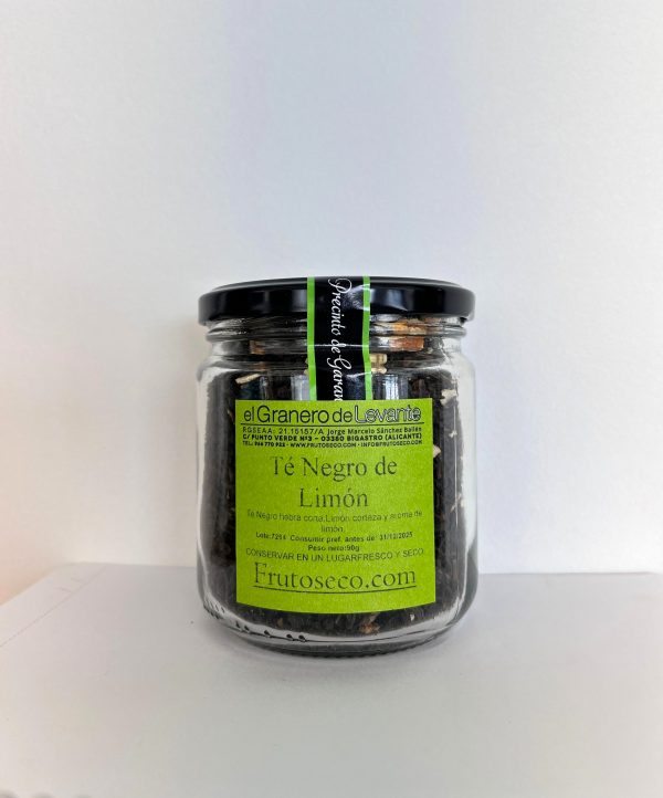 TÉ NEGRO DE LIMÓN